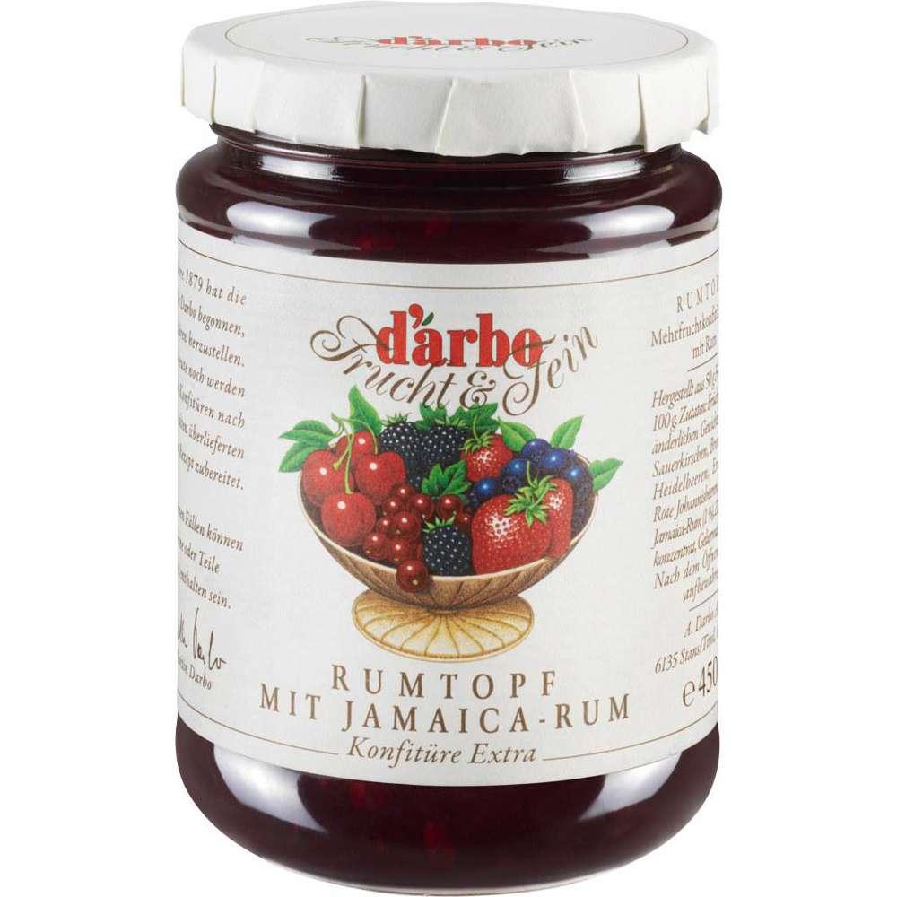 Extra jam, rum pot with Jamaica rum