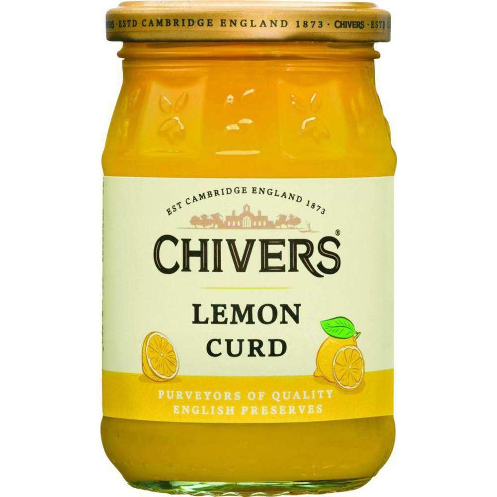 Jam, lemon curd