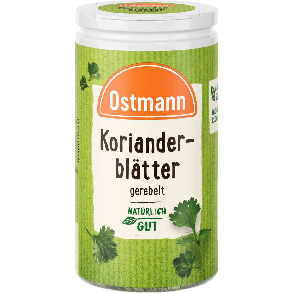 Coriander leaves, shredded