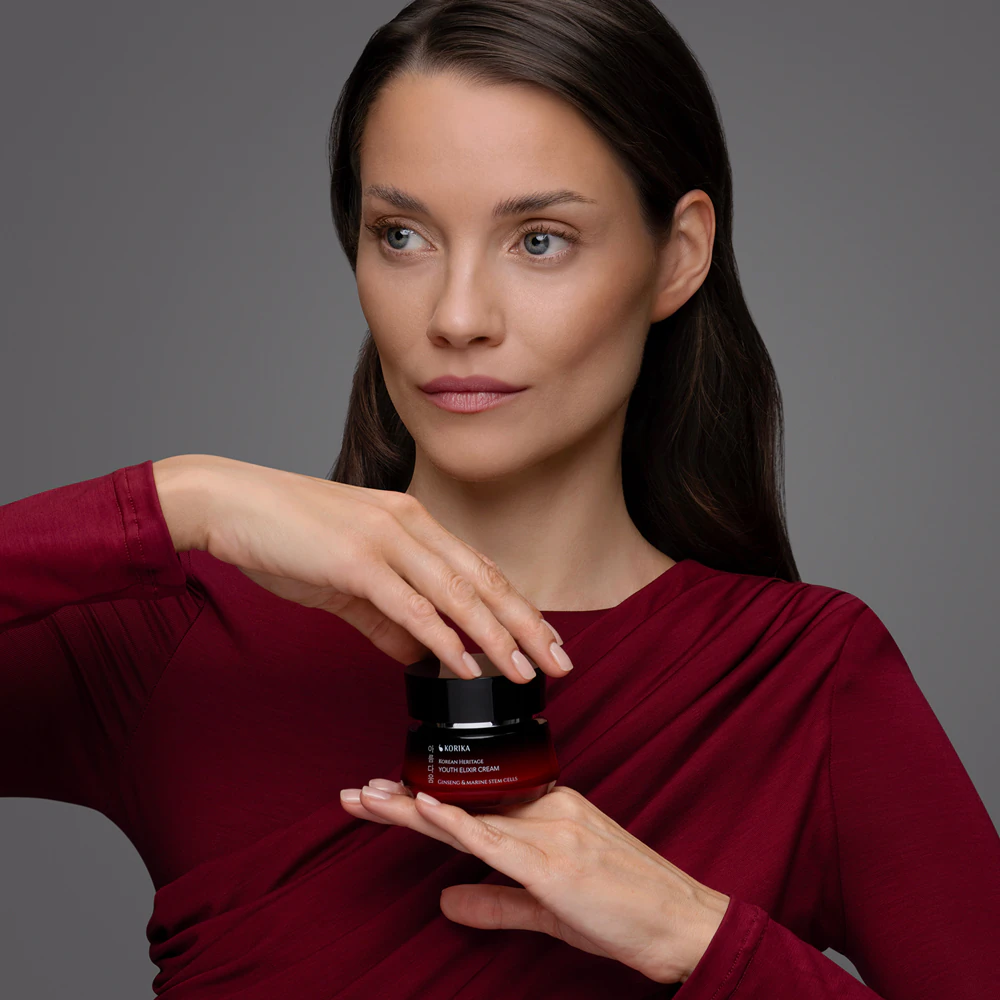 KORIKA Korean Heritage Ginseng & Marine Stem Cells Youth Elixir Cream nourishing antioxidant cream for skin rejuvenation