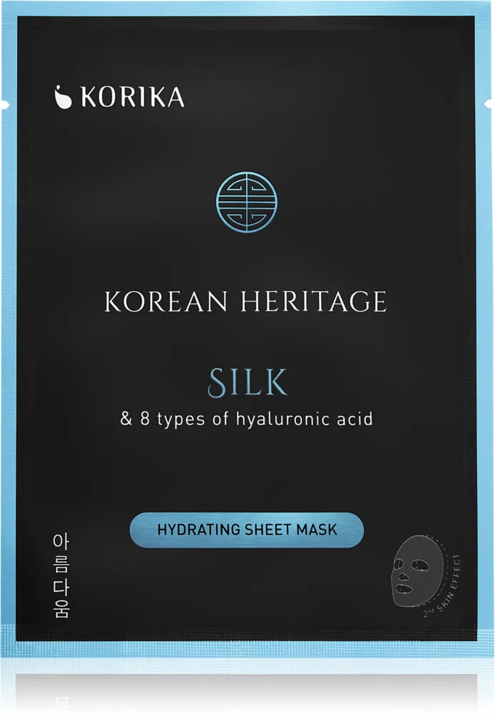 KORIKA Korean Heritage Set of 5 Hydrating Face Sheet Masks Facial mask set at a discounted price (with moisturizing effect)