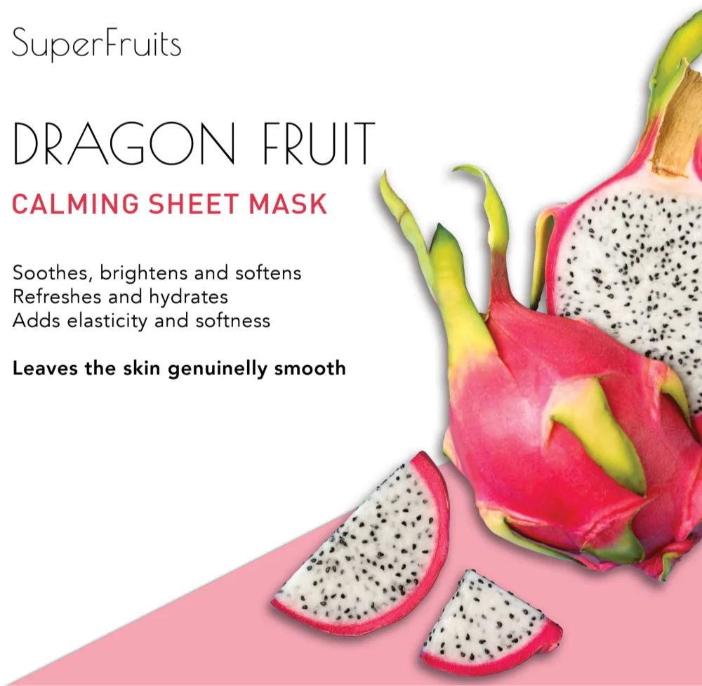 KORIKA SuperFruits Dragon Fruit - Calming Sheet Mask Calming sheet mask