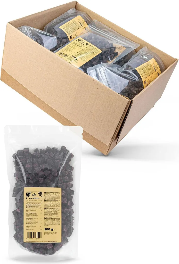 KoRo | Acai Cubes with Apple 10 x 500 g