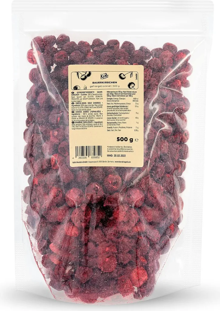 KoRo | Freeze-dried sour cherries 500 g