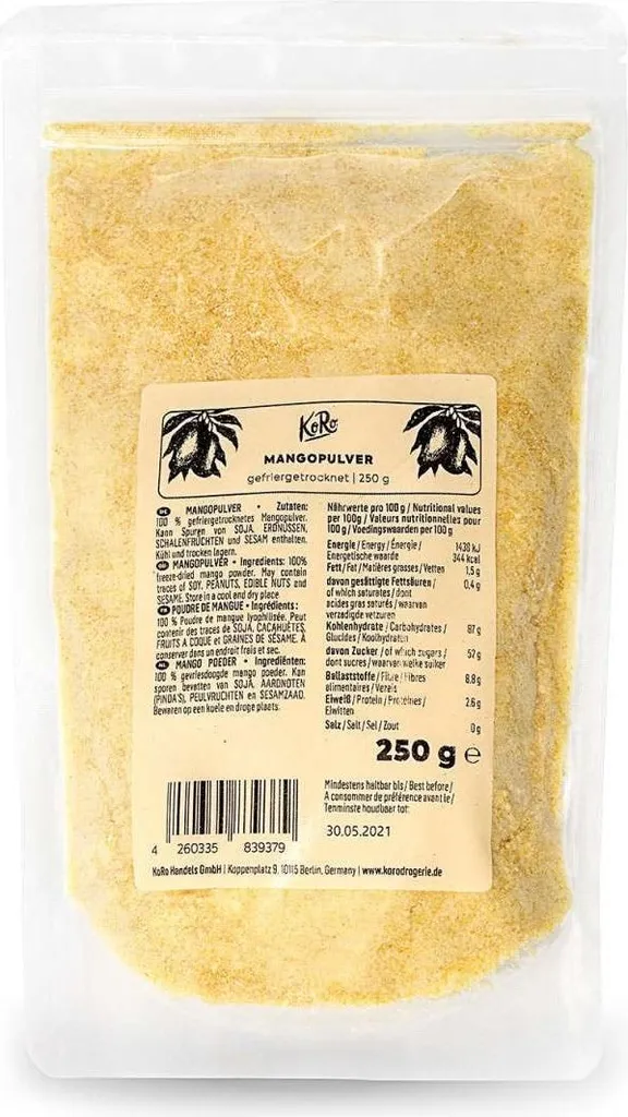 KoRo | Freeze-dried mango powder 250 g
