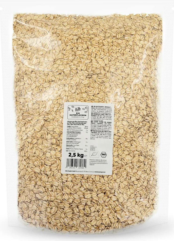 KoRo |Haferflocken Großblatt 2,5 kg