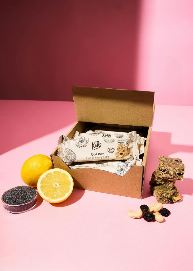 KoRo |Oat Bar Lemon Poppy Seed 15 x 60 g