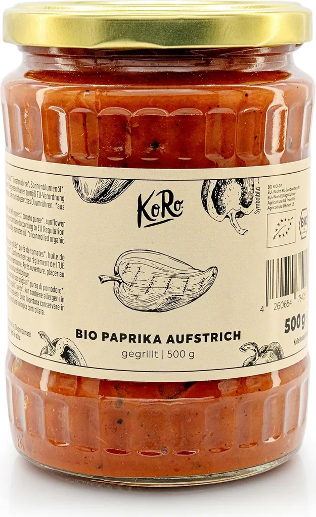 KoRo |Paprika Aufstrich Roasted Pepper 500 g