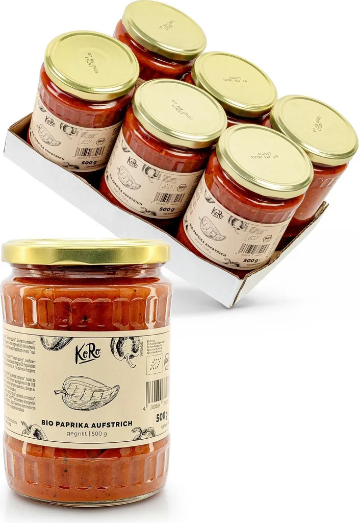 KoRo |Paprika Aufstrich Roasted Pepper 6 x 500 g