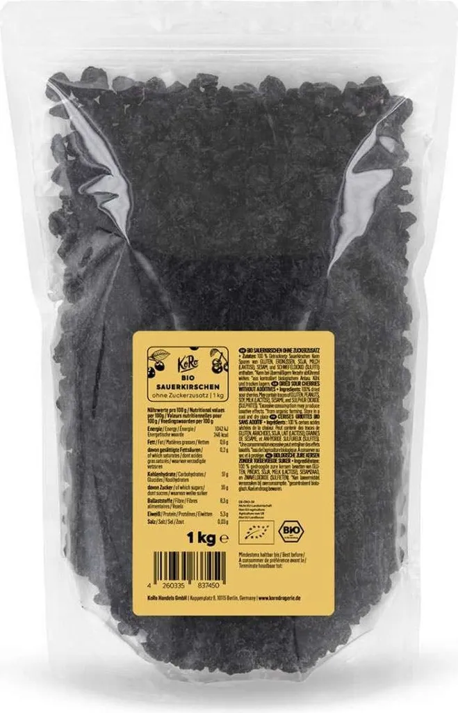 KoRo | Sour cherries with no added sugar 1 kg