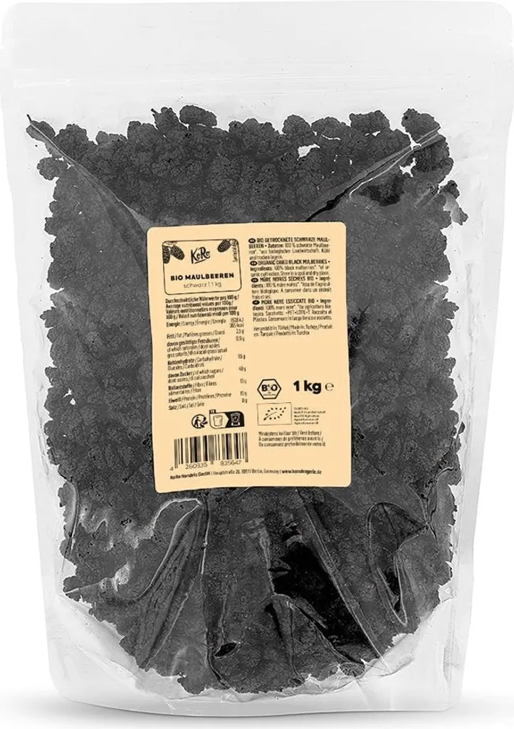 KoRo | Black mulberries 1 kg