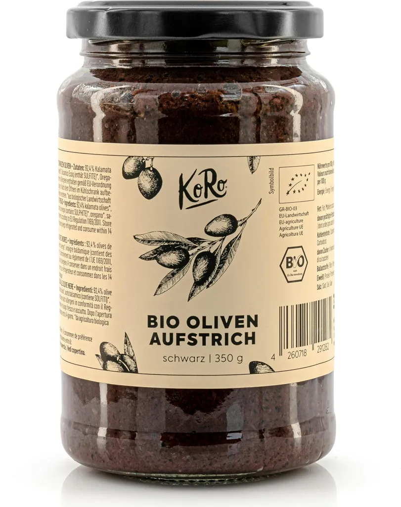 KoRo | SchwarzeOliven Aufstrich 350 g
