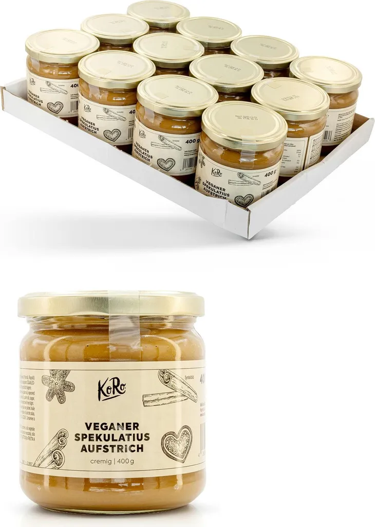 KoRo | Veganer Spekulatius Aufstrich 12 x 400 g