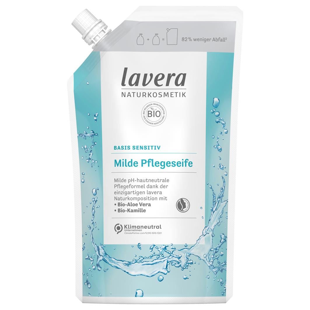 lavera Refill Bags Base Sensitv Mild Care Soap