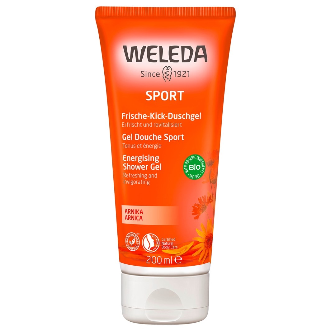 WELEDA Sport Fresh-kick shower gel Arnica