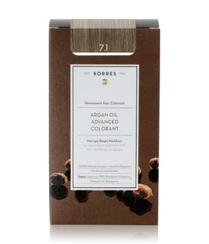 KORRES Argan Oil Advanced Hair Color Ash Blonde 7.1