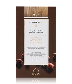 KORRES Argan Oil Advanced Hair Color / Golden Caramel 8.73