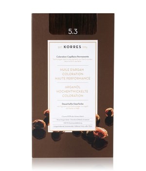 KORRES Argan Oil Advanced Hair Color Golden Honey Light Brown / Light Brown Gold 5.3