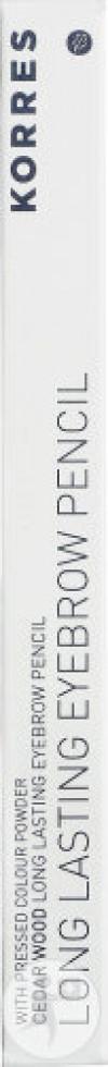 Korres Eyebrow Pencil Cedar Wood N3 Light Shade 1.13g