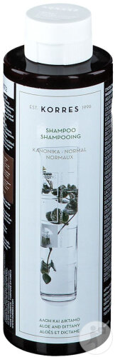 Korres KH Aloe & Dictame Shampoo bottle 400ml