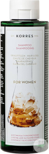 Korres KH Cystine Et Glycoprot Anti-Hair Loss Shampoo Women Bottle 400ml