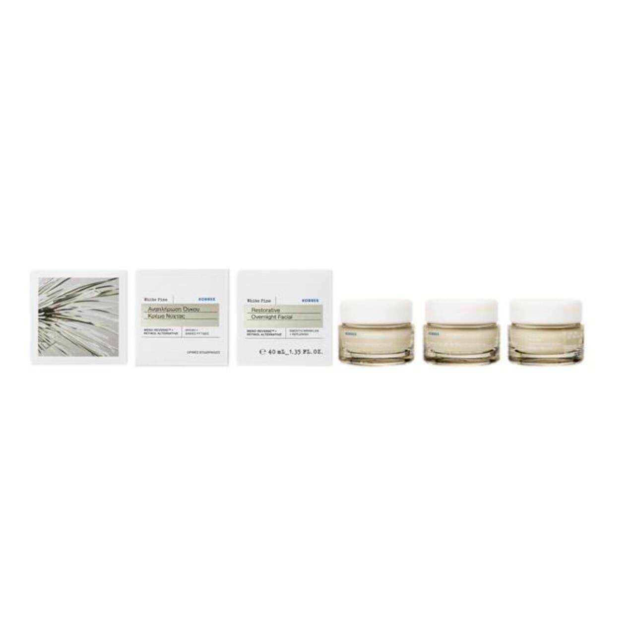 KORRES White Pine Meno Reverse night cream for mature skin after menopause
