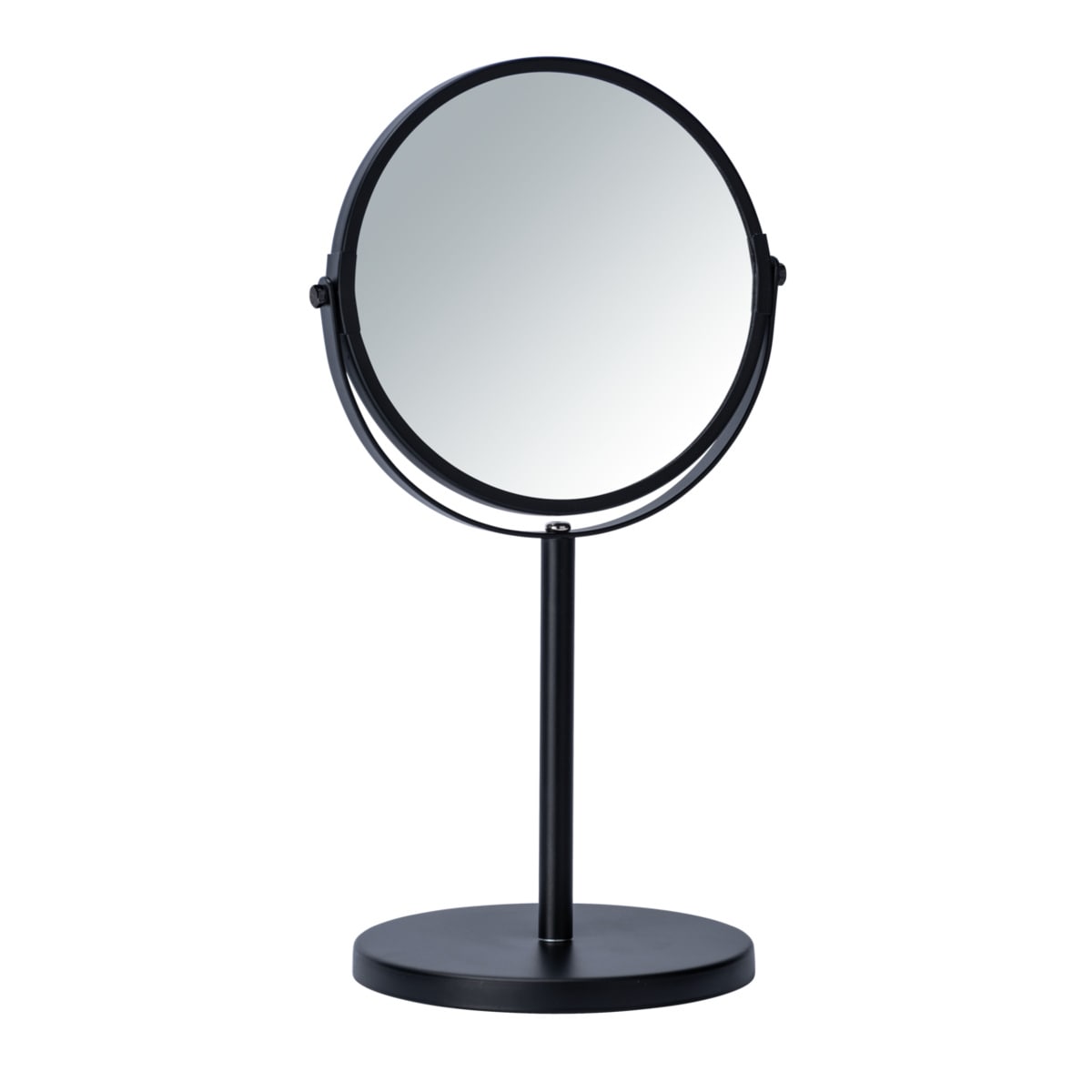 Wenko Cosmetic mirror Assisi Ø 17 cm Black