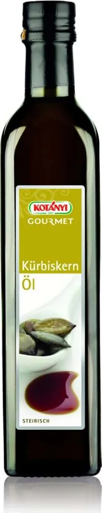 Kotanyi Kürbiskern Öl g.g.A. kaltgepresst aus Kürbiskernen 500ml