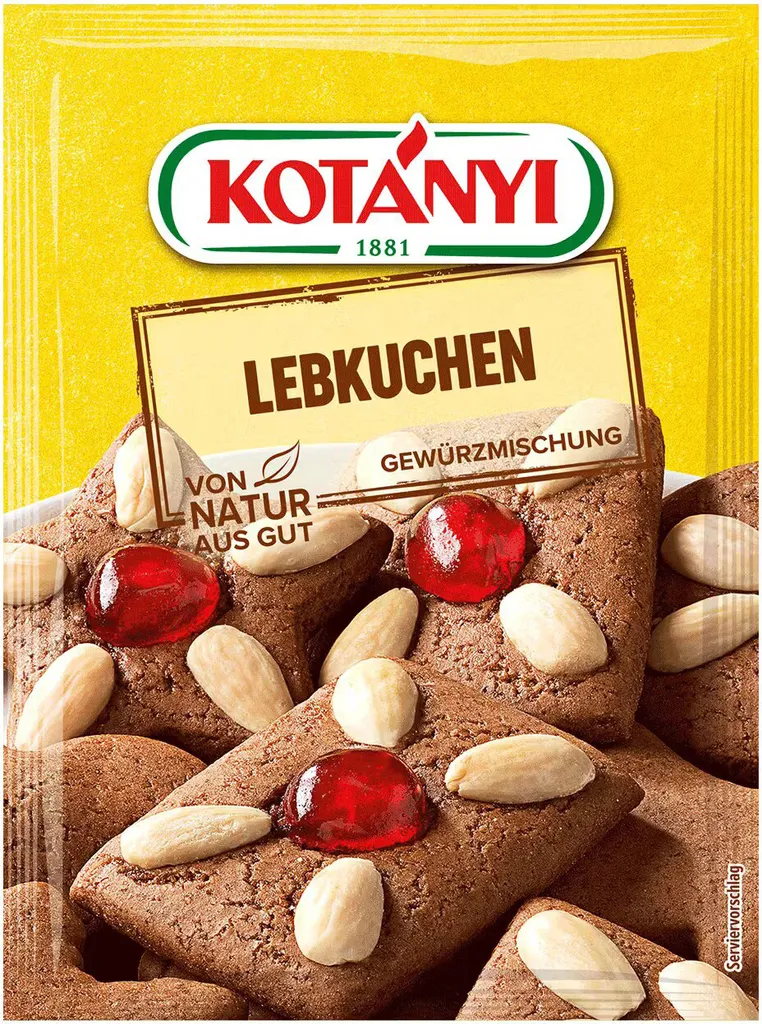 Kotanyi Gingerbread Spice Mix for Gingerbread Baking Aid 31g