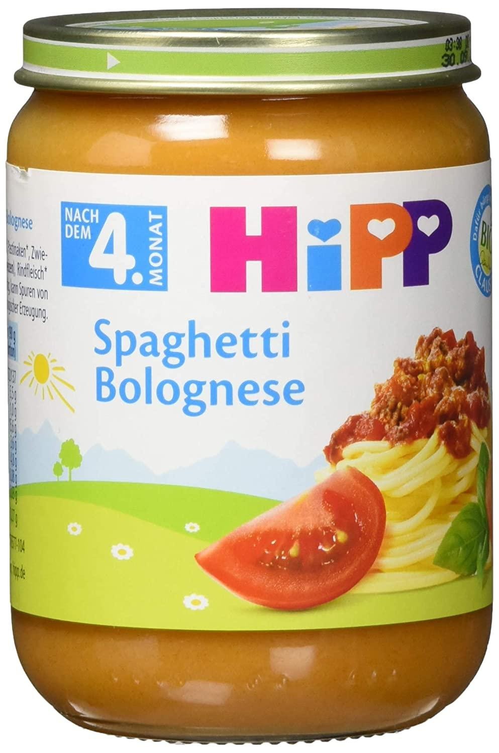 Hipp Bio Spaghetti Bolognese, 190 g