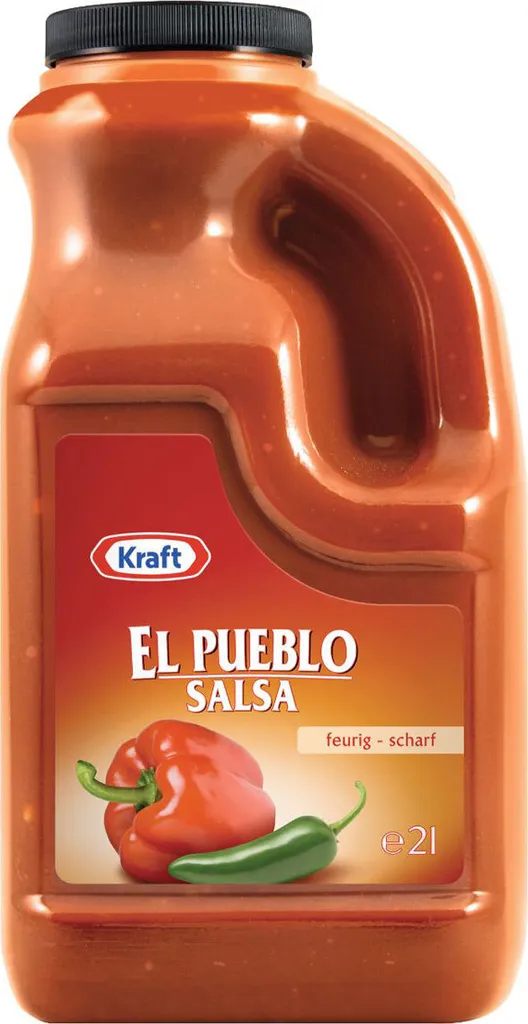 Kraft El Pueblo Salsa fiery hot Mexican style 2000ml