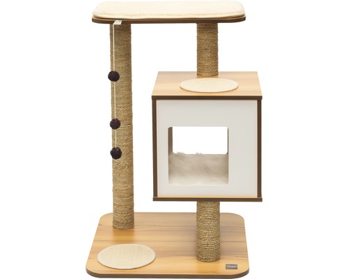 Catit Vesper V-Base scratching post 55.5 x 56 x 81.5 cm walnut