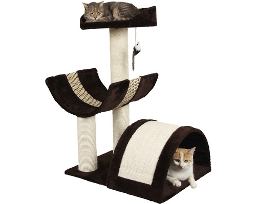 Safari XL scratching post 59x46x83 cm brown-beige
