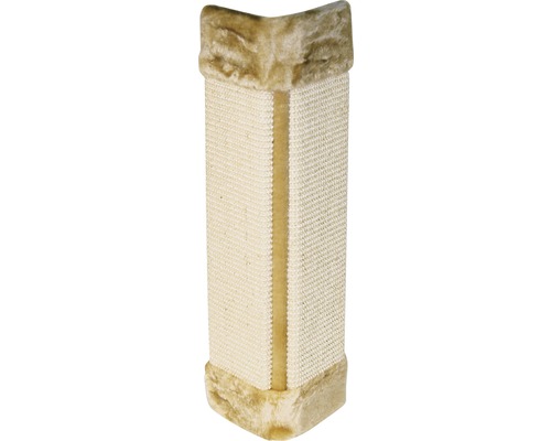 KERBL sisal scratching board for room corners 23x49 cm