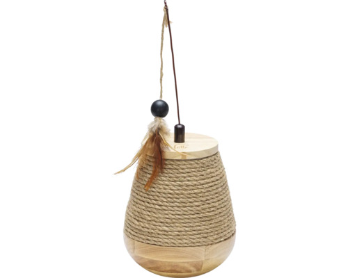 Scratching furniture designed by Lotte cat toy Tumble Mae 15 x 15x 18 cm sisal, wood
