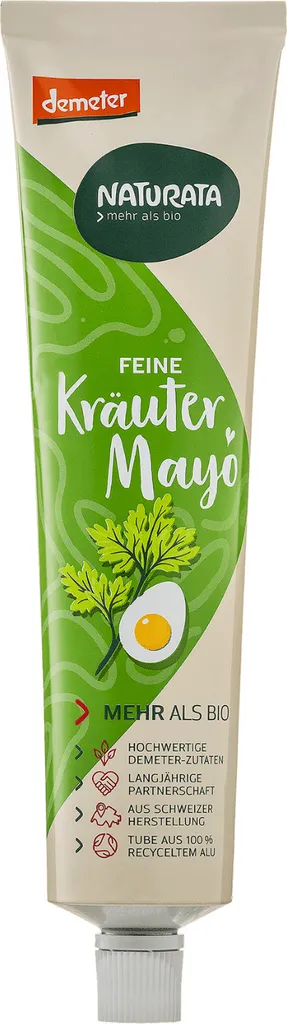 Kräuter Mayo - demeter Tube 185ml