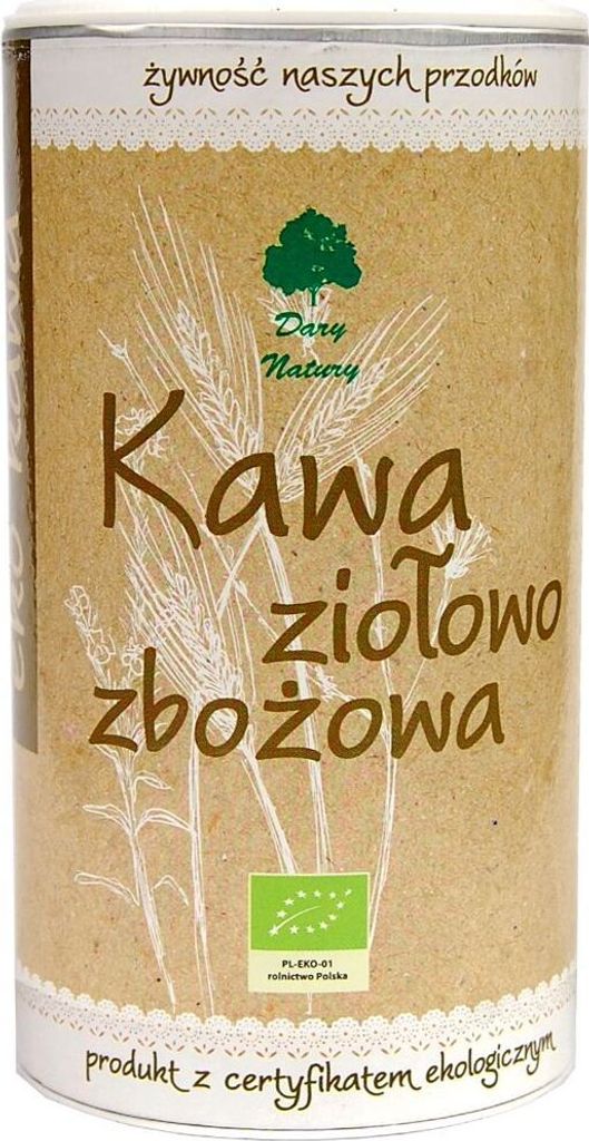 Kräuter- und Getreidekaffee 200g (Tube)DARY NATURY