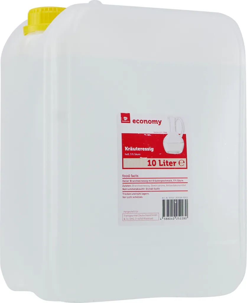 Herbal vinegar light 5% Tge.10L