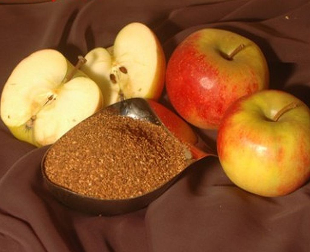 Krauterino24 - Finely sliced ​​apple | Quantity: 100g