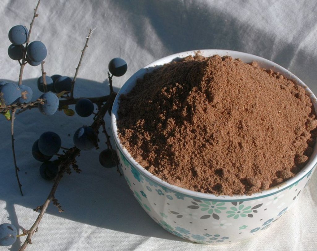Krauterino24 - blackthorn fruits ground | Quantity: 100g