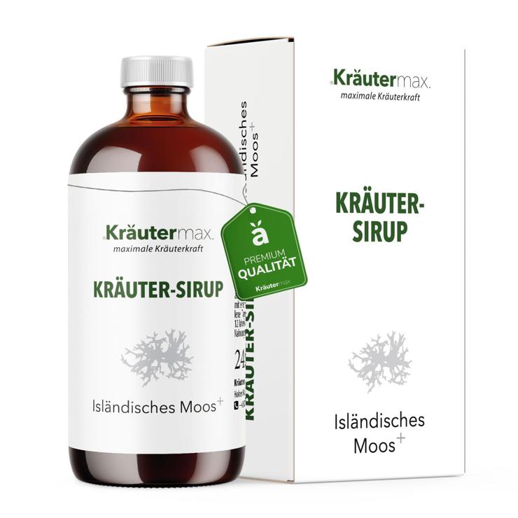 Kräutermax herbal syrup Icelandic moss plus vitamin C