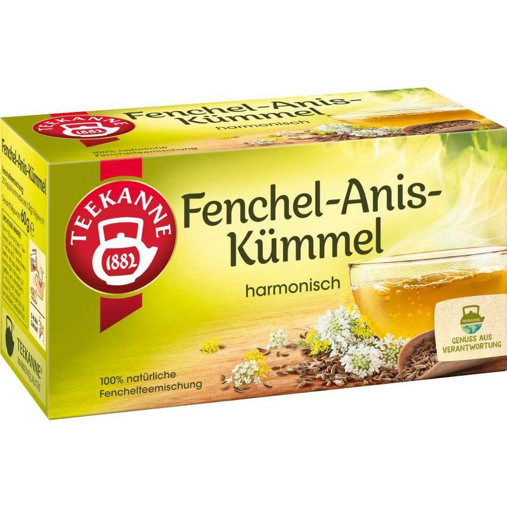 Herbal tea fennel anise caraway