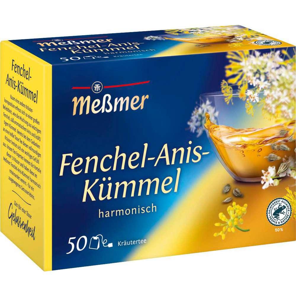 Herbal tea, fennel-anise-caraway harmonious