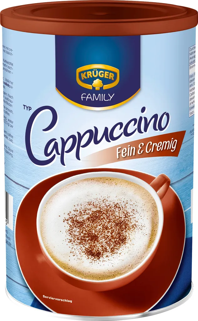Krüger Cappuccino fine and creamy 350g