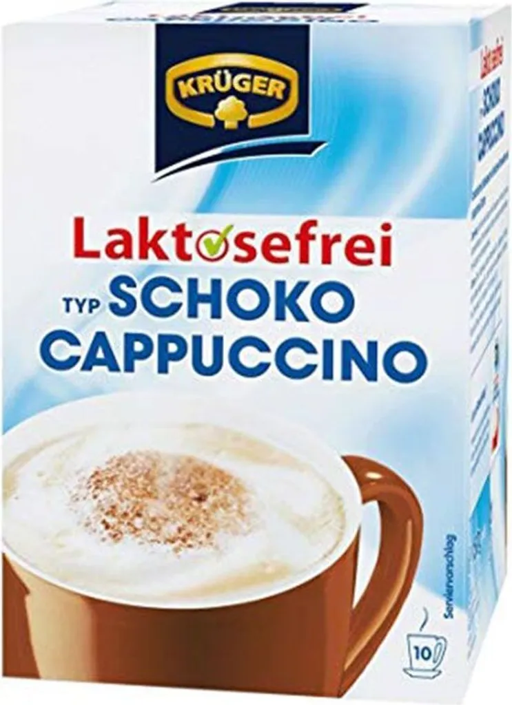 KRÜGER Cappuccino Schoko enthält Koffein Laktosefrei 10x15 g