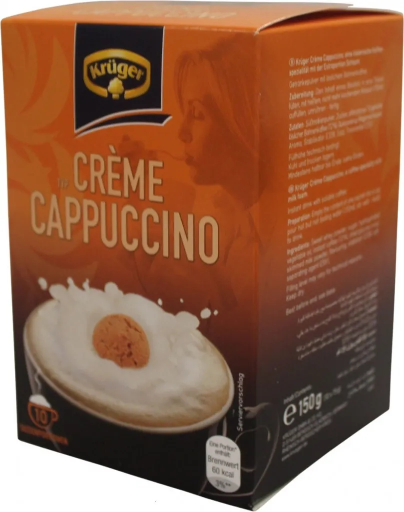 Krüger Creme Cappuccino 10 x 15g