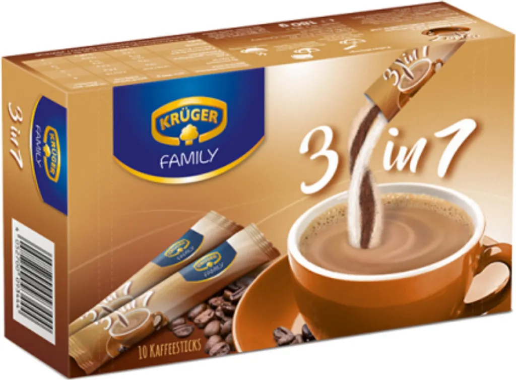 KRÜGER FAMILY Kaffee 3in1 10028042 Classic 10St