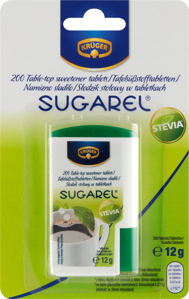 Krüger Sugarel Tafelsüßstoff 12 G Tabletten (200 Stück)