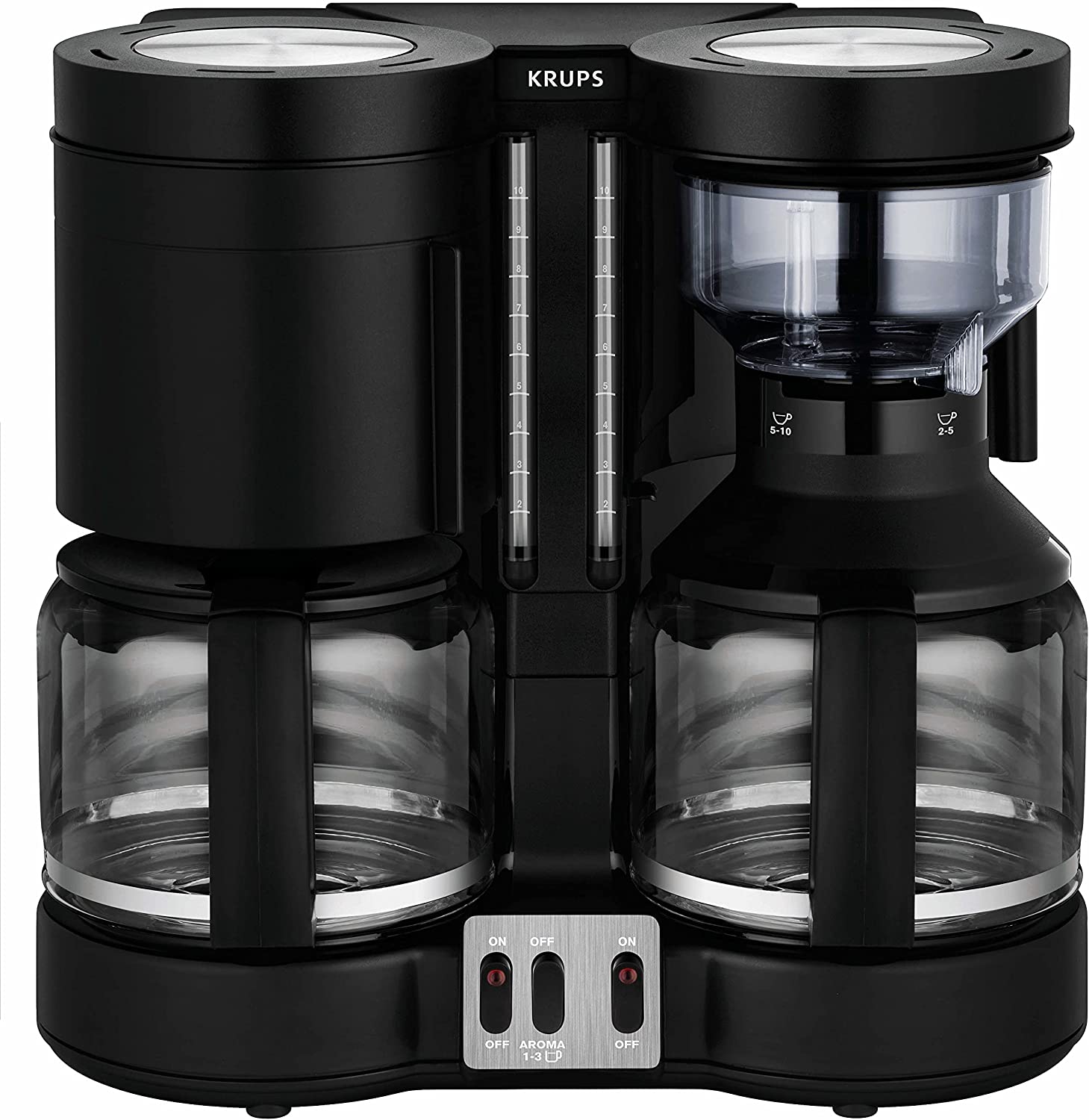 Krups Duothek Plus KM 8508 - coffee/tea maker - black