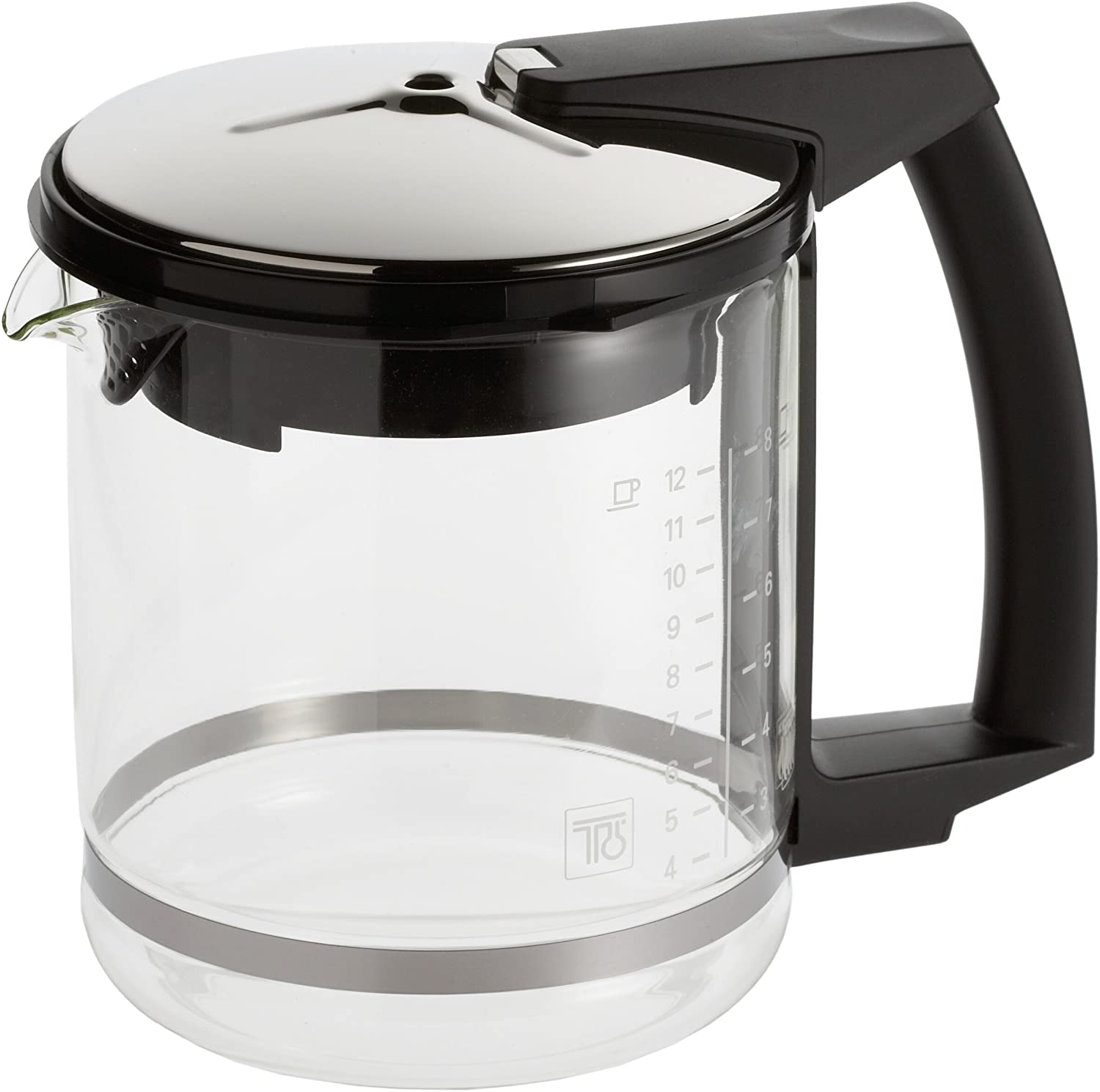 Krups glass jug with handle 046.42 (shipped without cover)